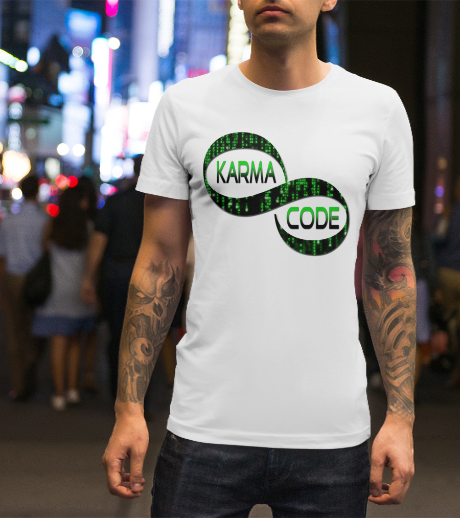 Karma Code Infinity Matrix T-Shirt