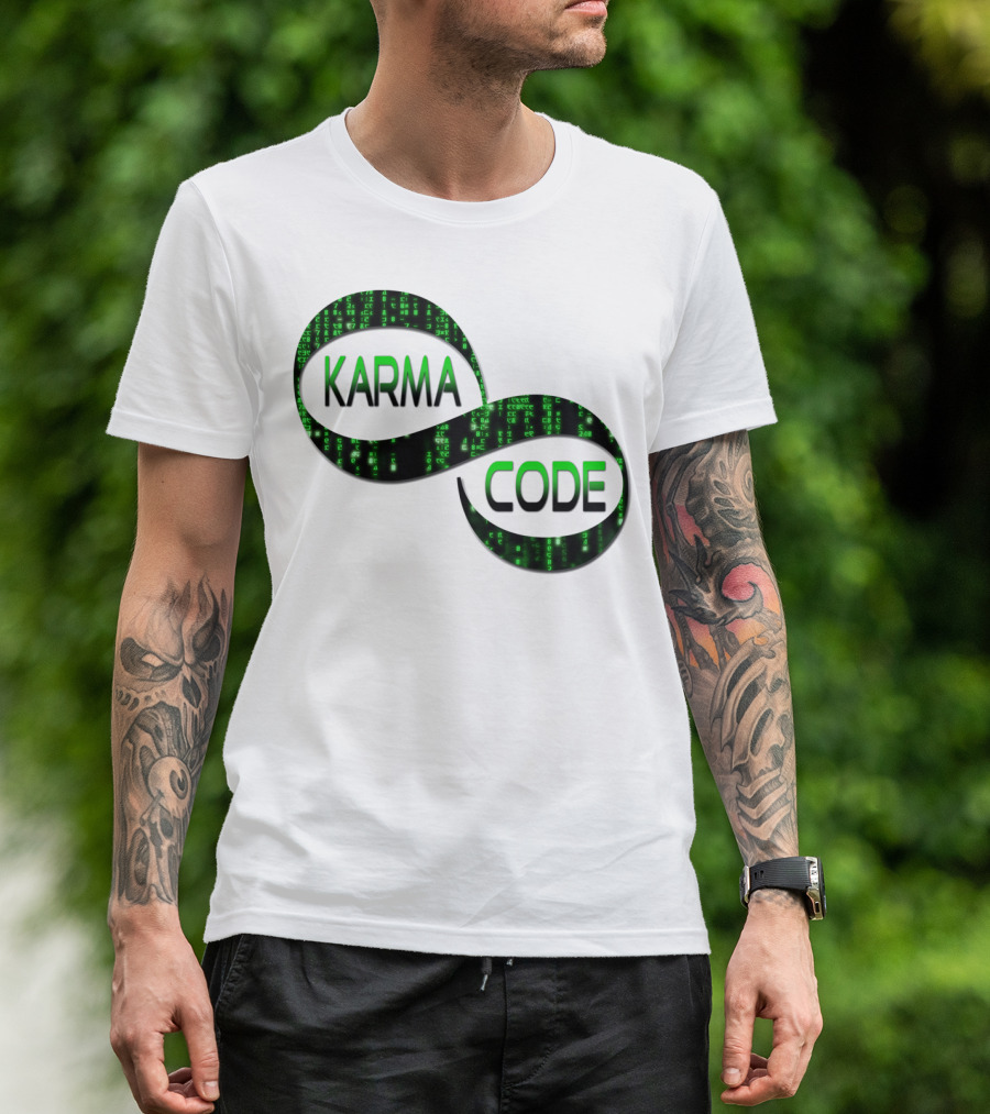 Karma Code Infinity Matrix T-Shirt