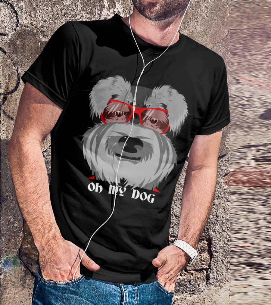 Oh My Dog With Cool Sunglasses T-Shirt