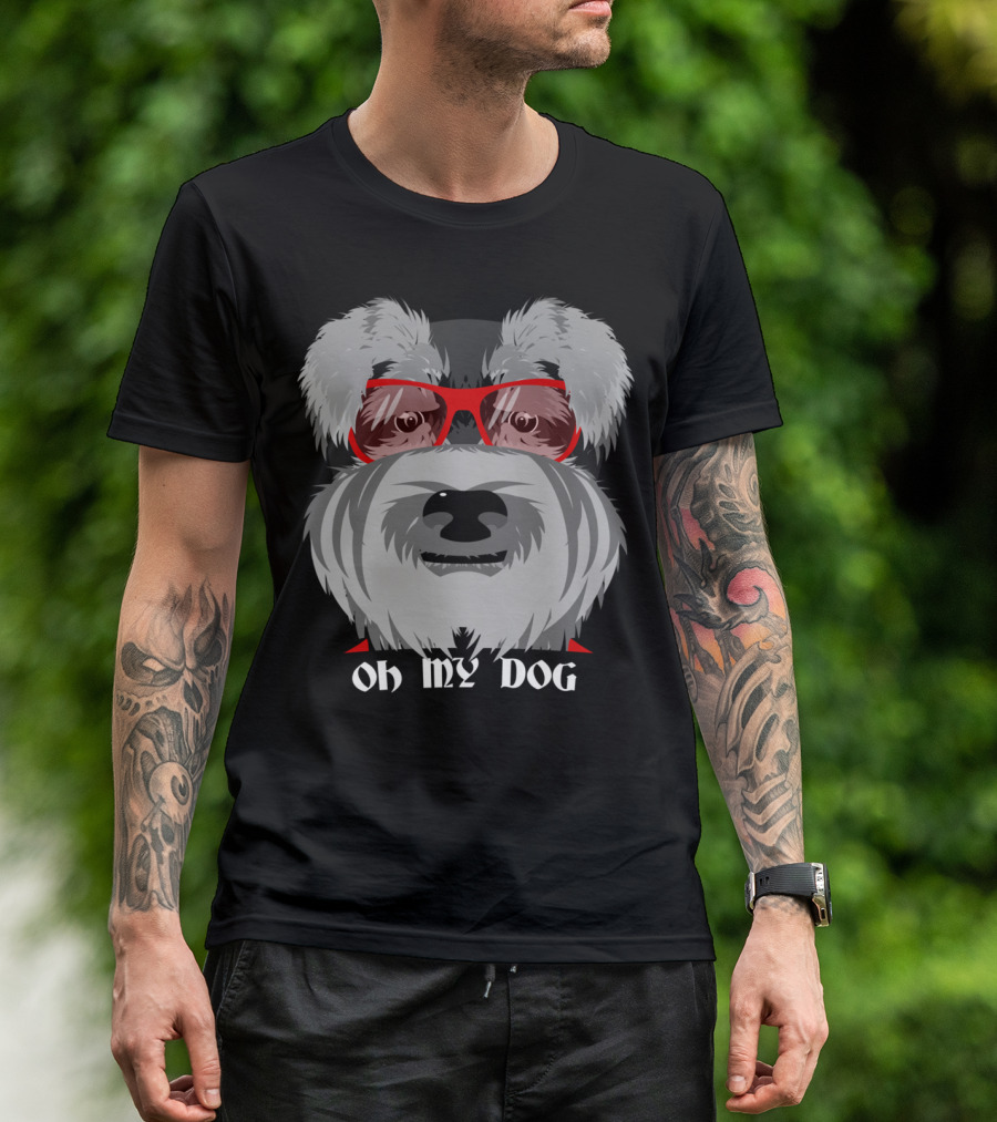 Oh My Dog With Cool Sunglasses T-Shirt