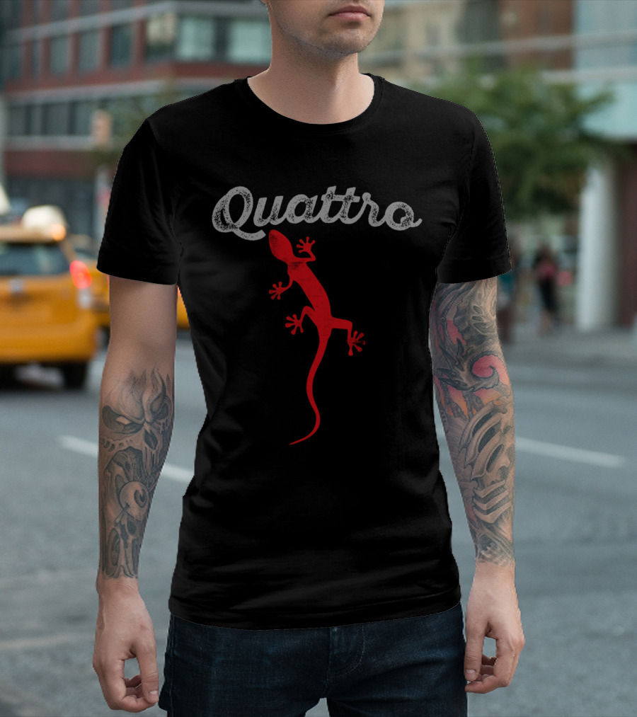 Quattro Lizard Red T-Shirt
