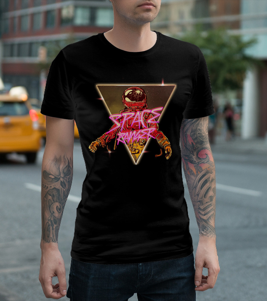 Space Ranger Retro Astronaut T-Shirt