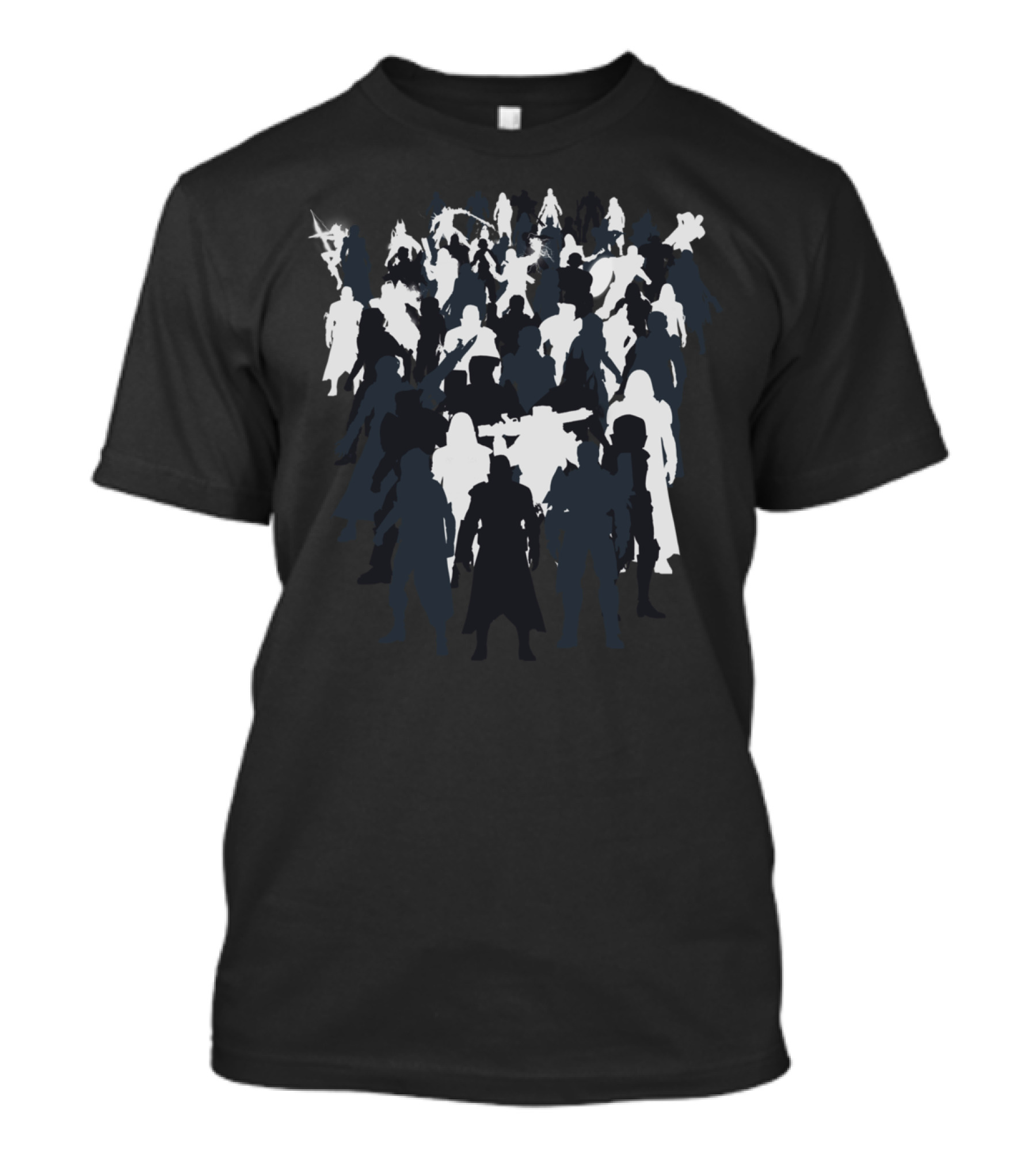 Clan Tagged Orde Shadows Silhouettes Collection T-Shirt