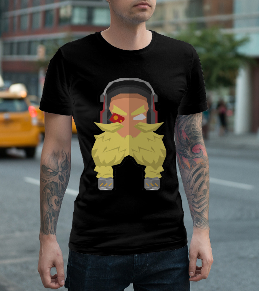 The Ultimate Builder Torbjörn Iconic Overwatch Character Pixel T-Shirt