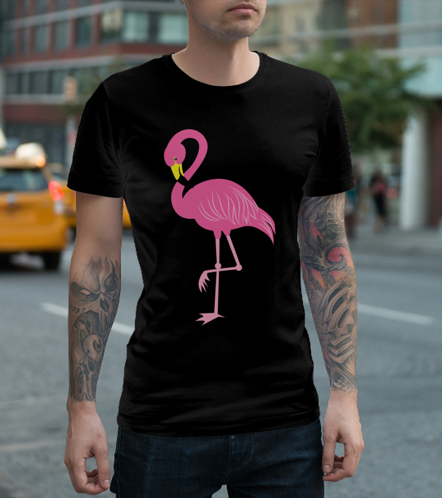 Hot Pink Flamingo T-Shirt