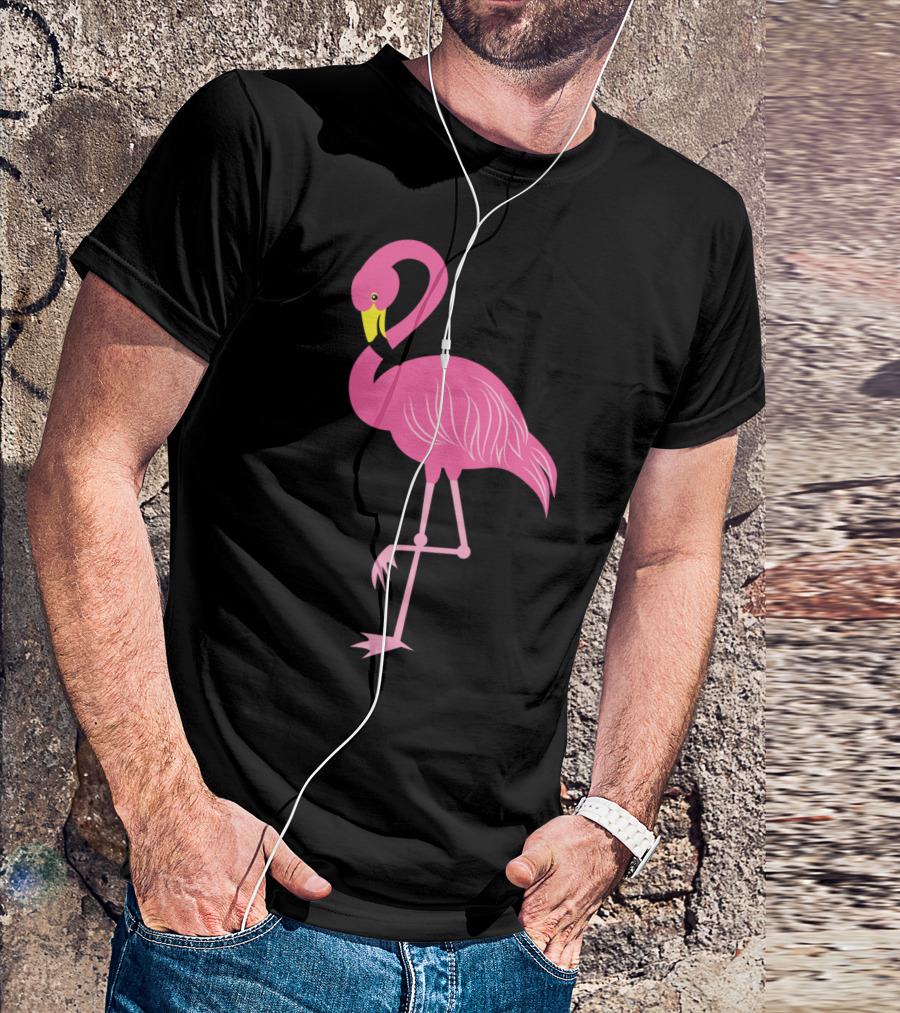 Hot Pink Flamingo T-Shirt