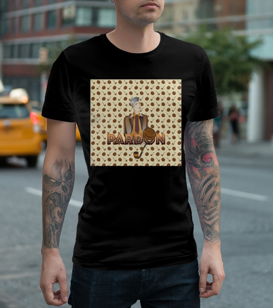 Pardon Vintage Pipe T-Shirt