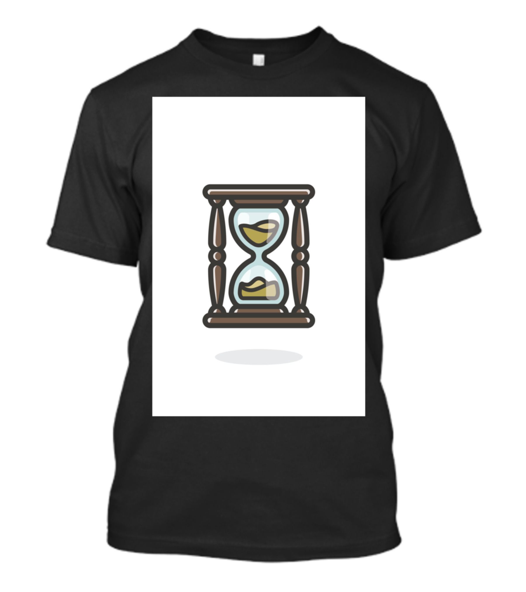 Hourglass By Raff Timeless Sand Timer T-Shirt