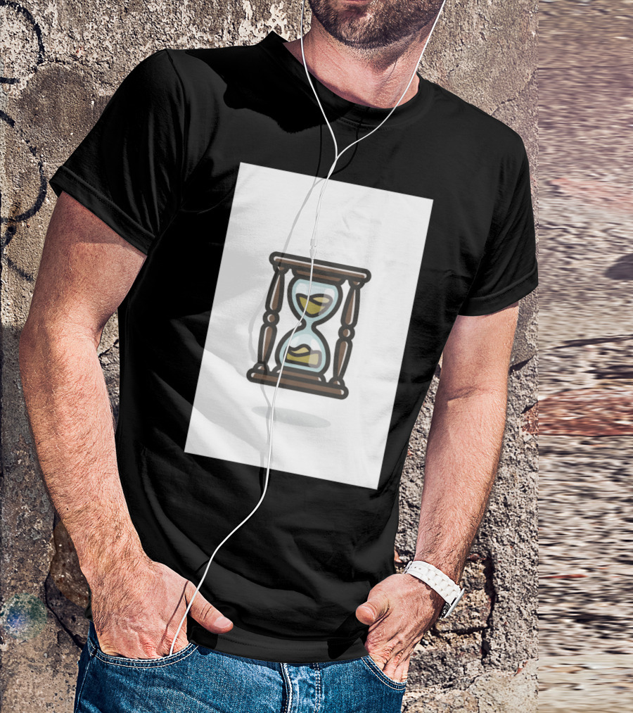 Hourglass By Raff Timeless Sand Timer T-Shirt