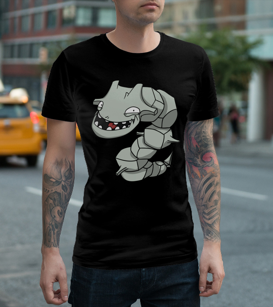 Steel Snake Parody Cartoon Creature T-Shirt