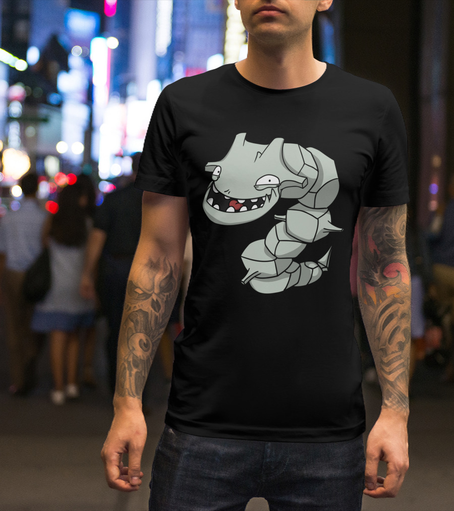 Steel Snake Parody Cartoon Creature T-Shirt