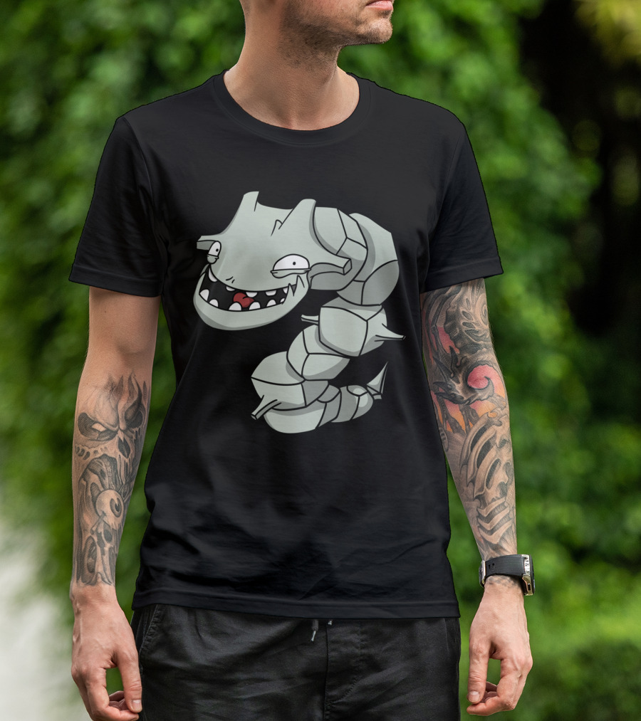 Steel Snake Parody Cartoon Creature T-Shirt