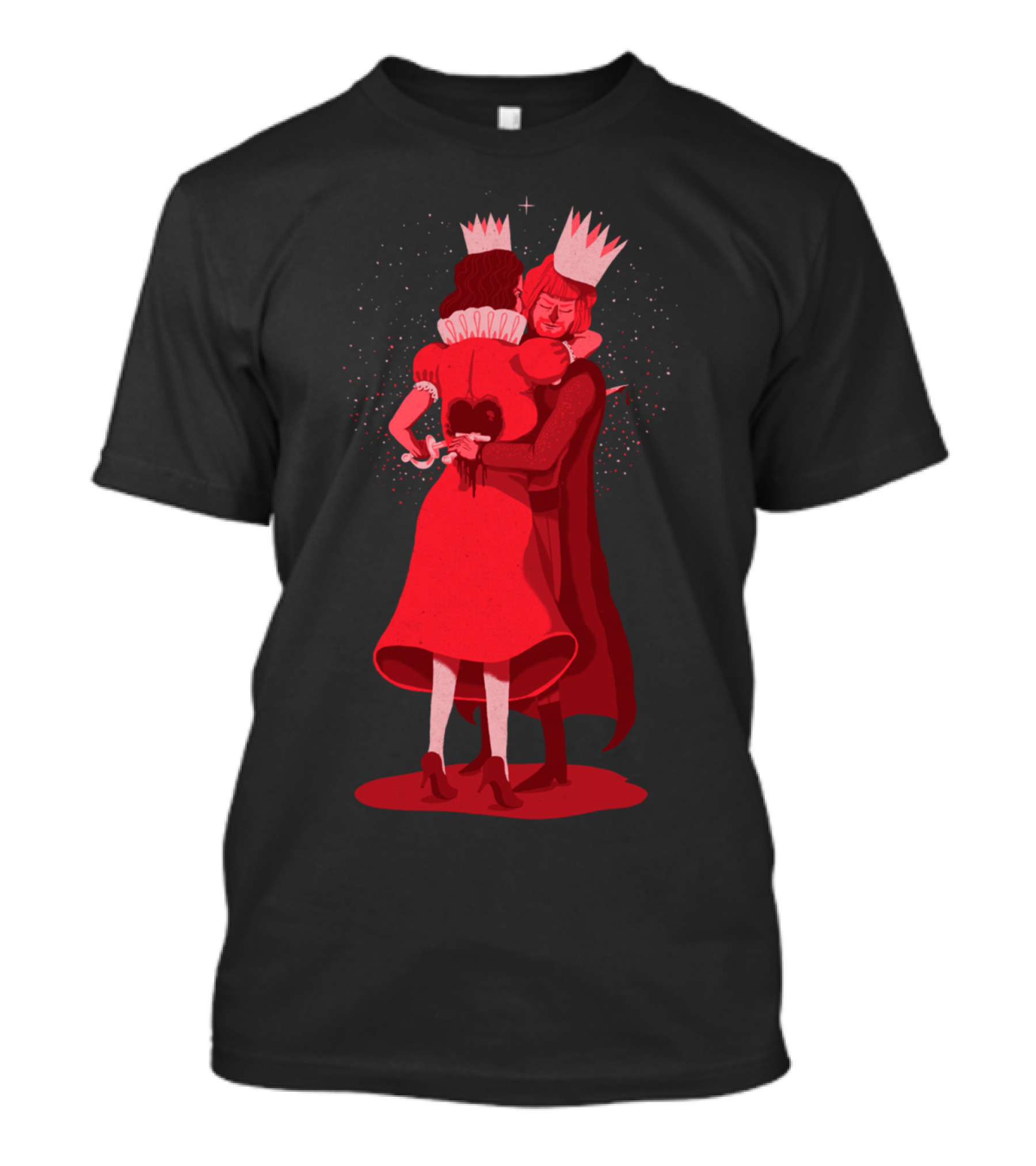 One Last Waltz Prom Night Dance With Heart And Crown In Red T-Shirt
