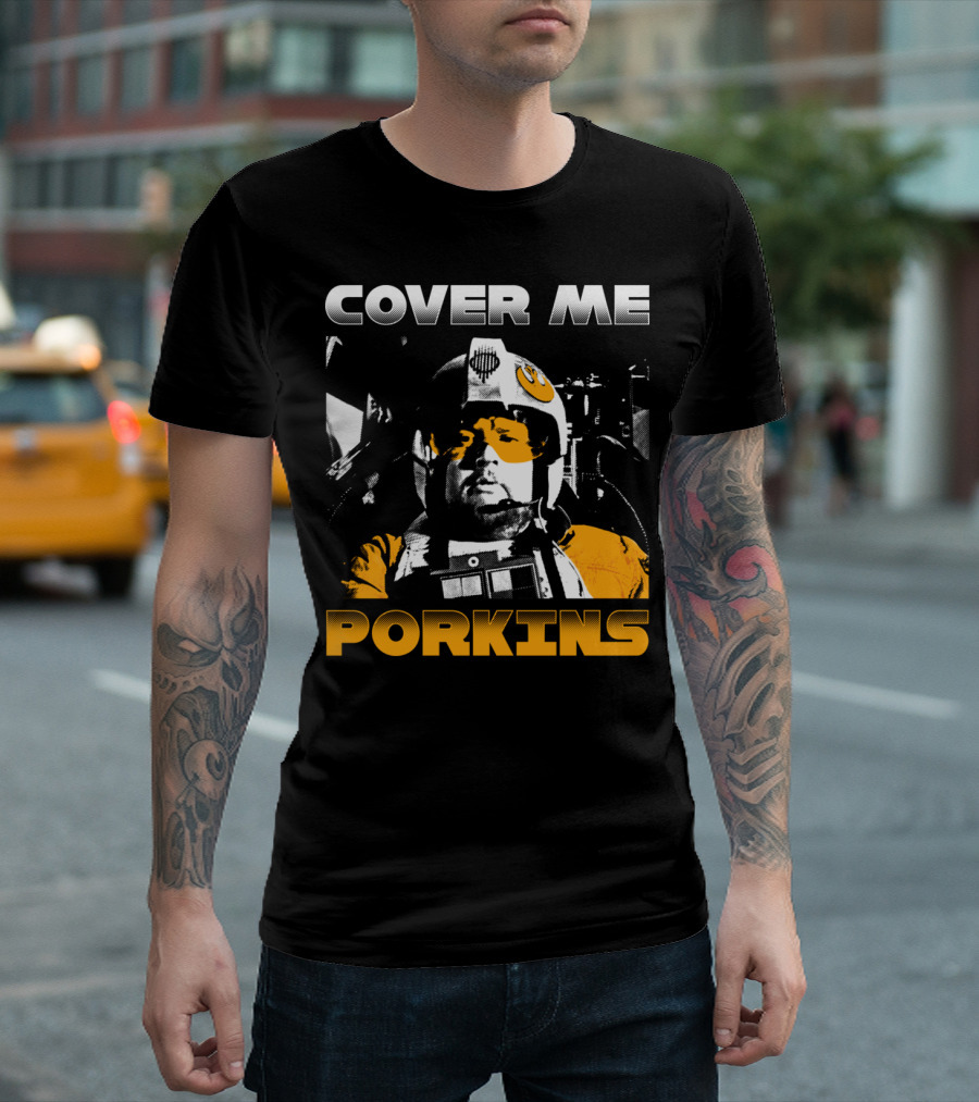 COVER ME PORKINS REBEL COCKPIT T-Shirt