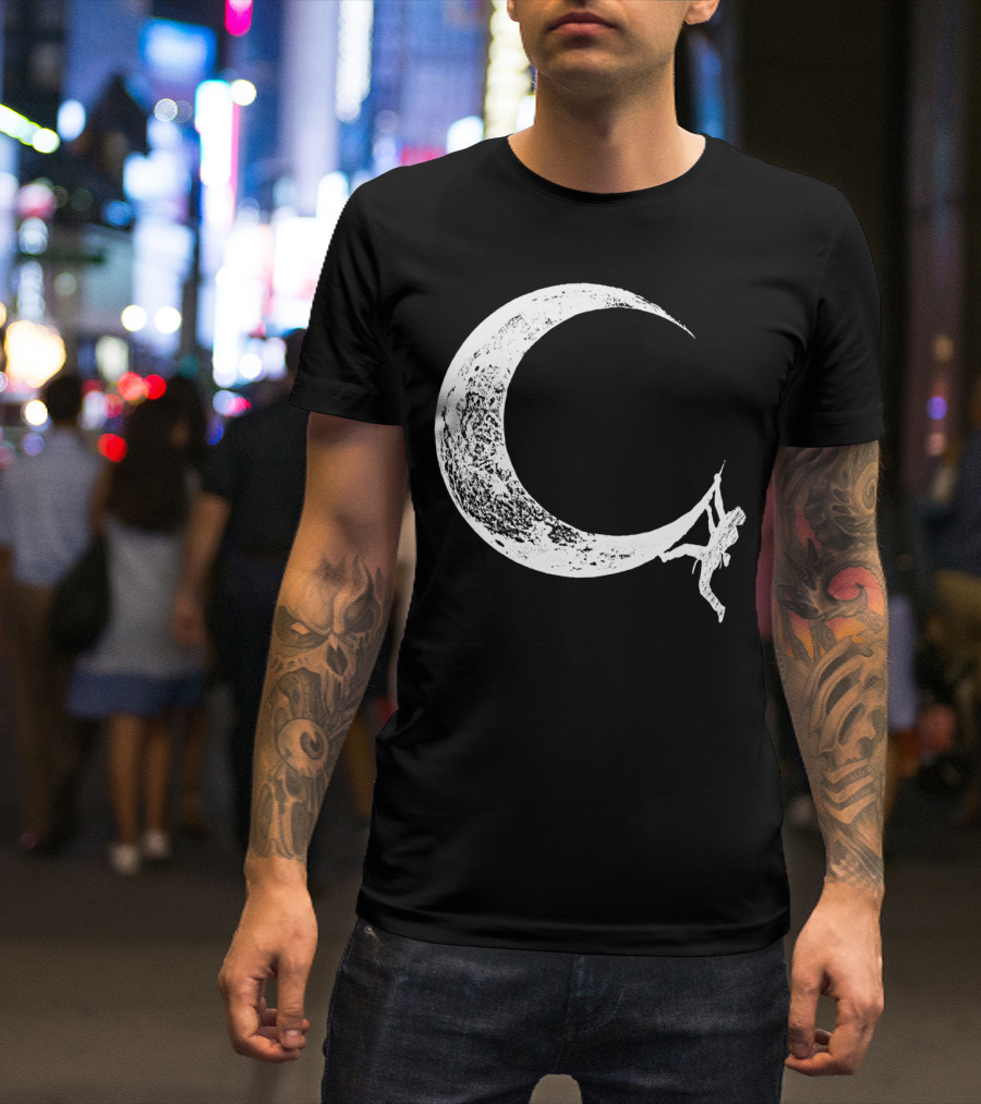Moon Climbing Crescent Adventure T-Shirt