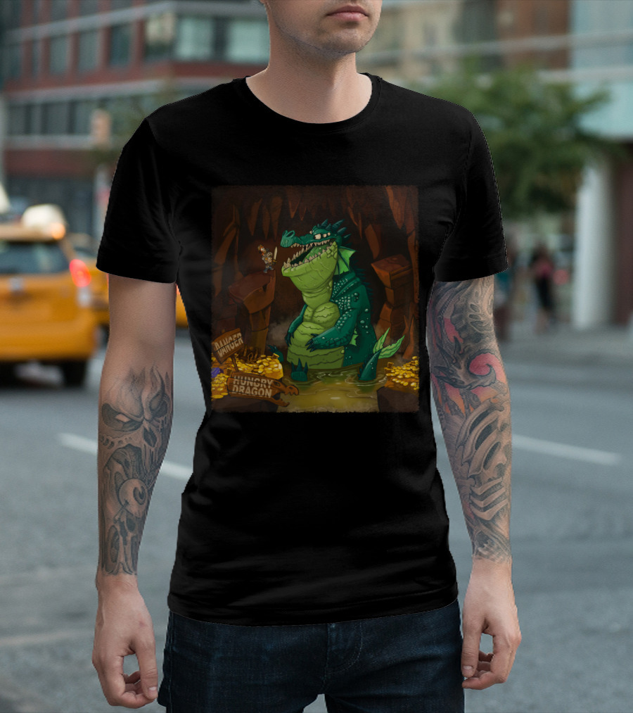 Hungry Dragon Danger Winner T-Shirt