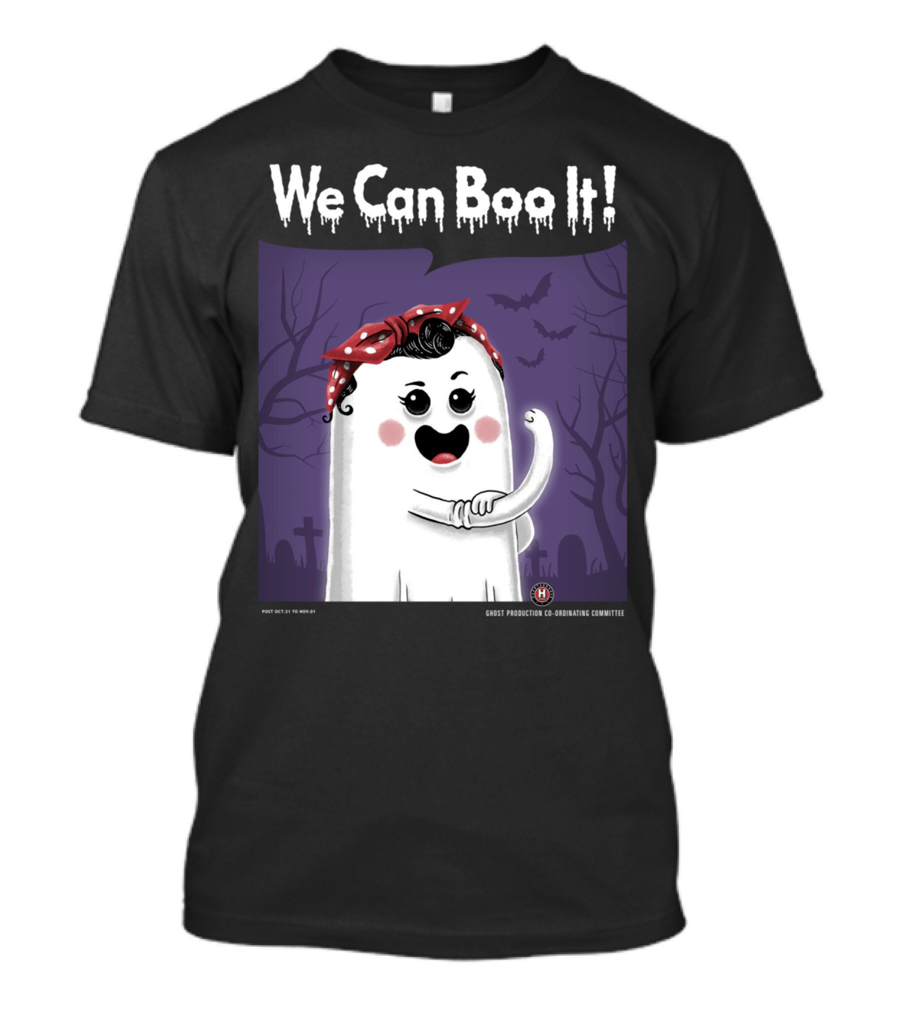We Can Boo It Ghost Production Co-Ordinating Committee T-Shirt