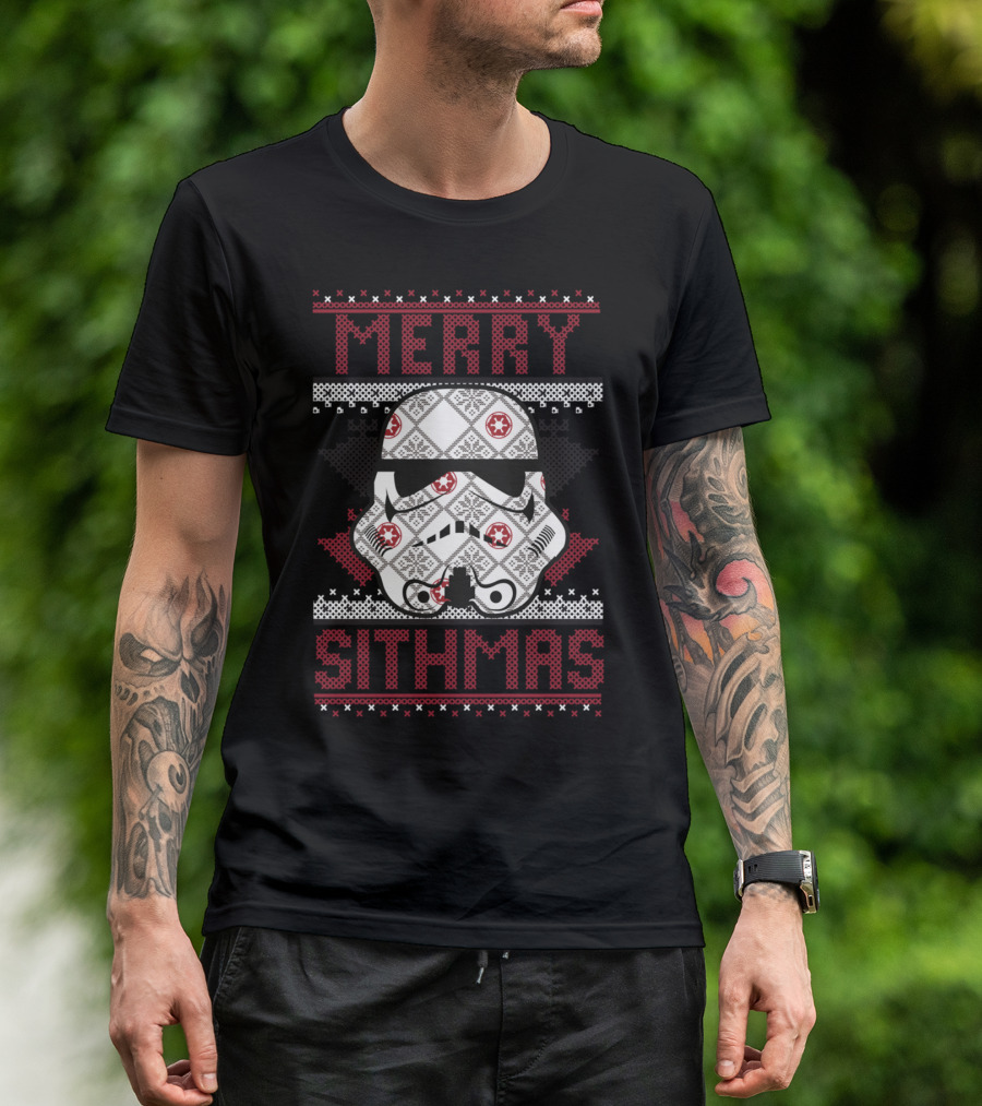 Merry Sithmas Stormtrooper Icon T-Shirt