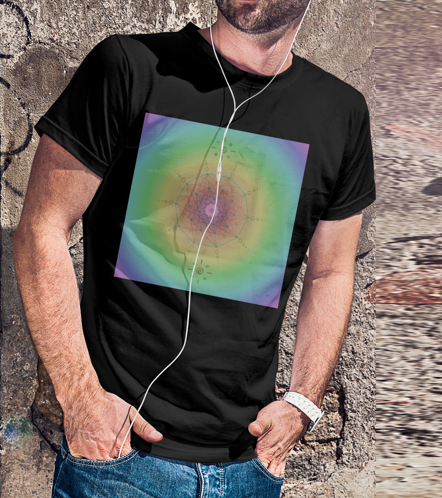 Oneness Chakras Sacred Geometry By Creat T-Shirt