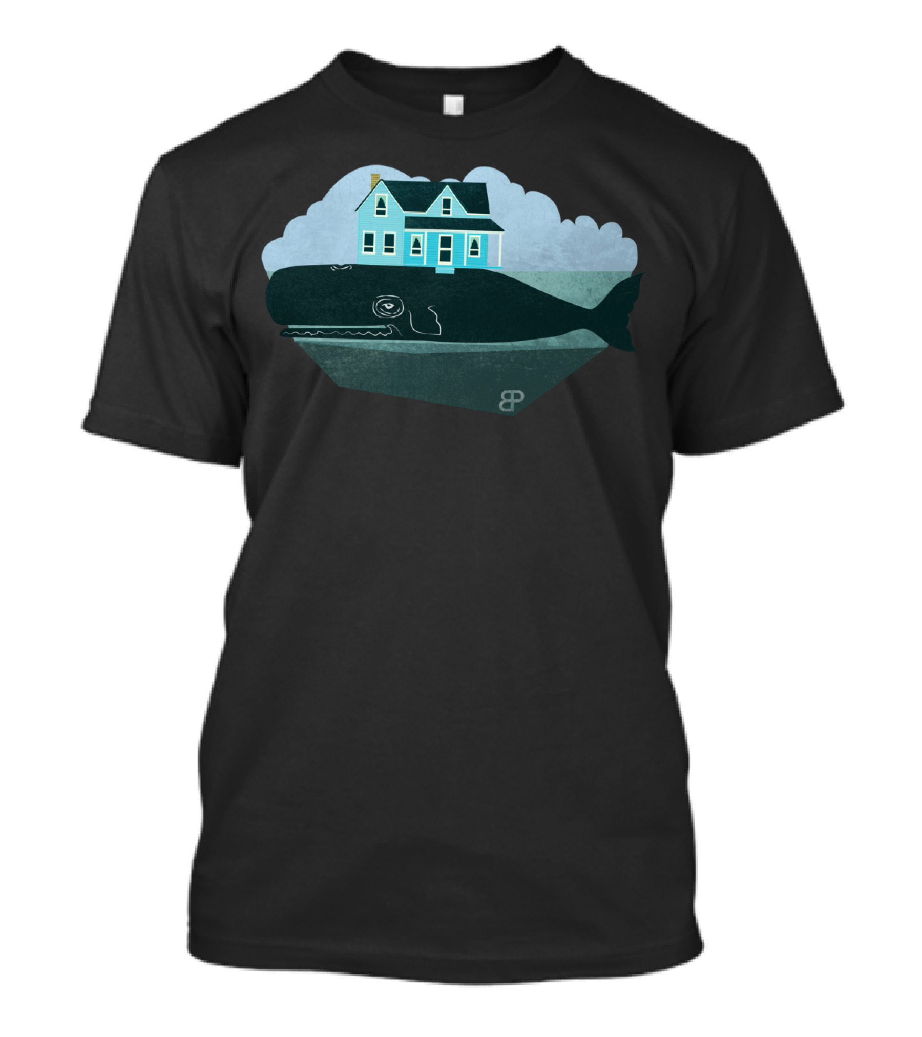 Keep Returning Whale Underneath A House T-Shirt