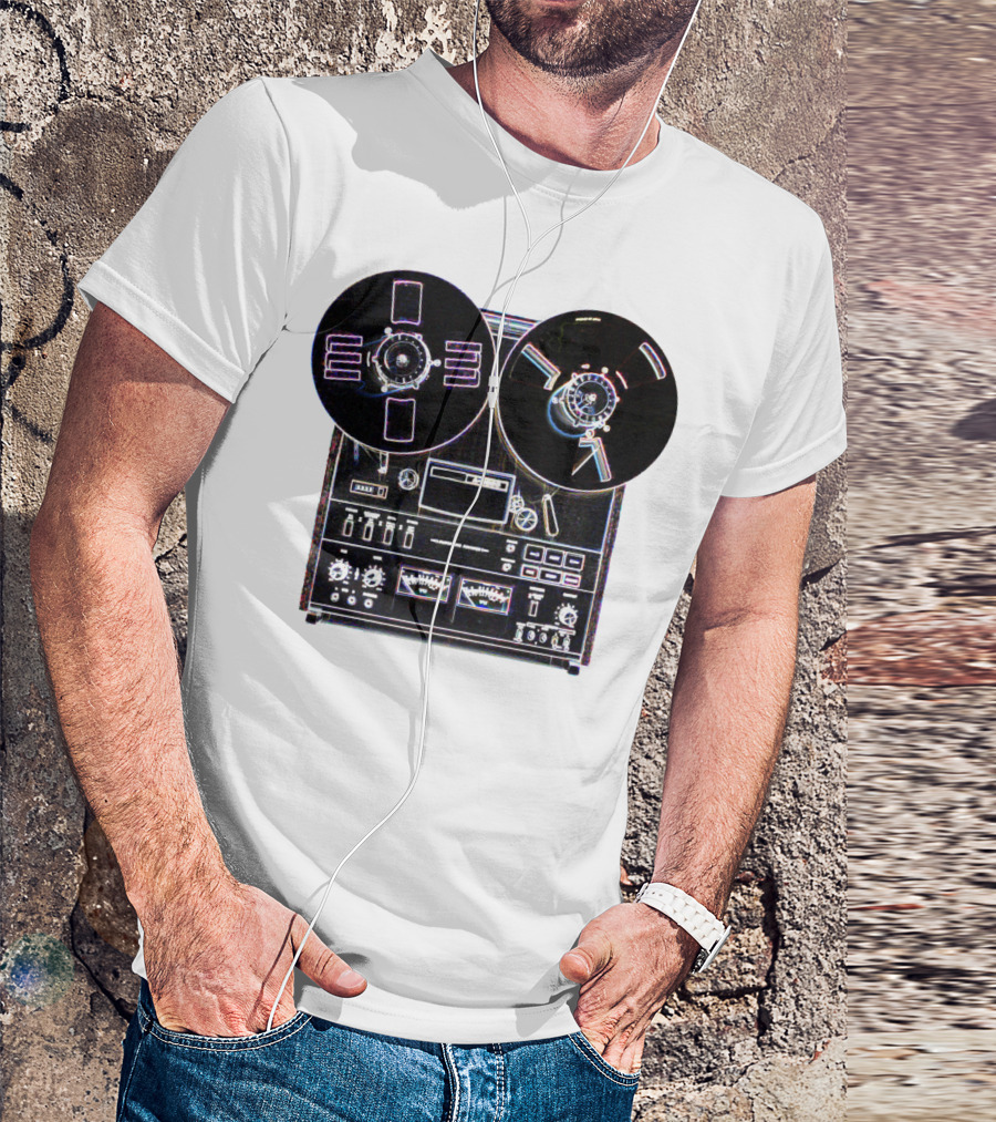 Keeping It Reel 2 Ben Retro Tape Deck T-Shirt