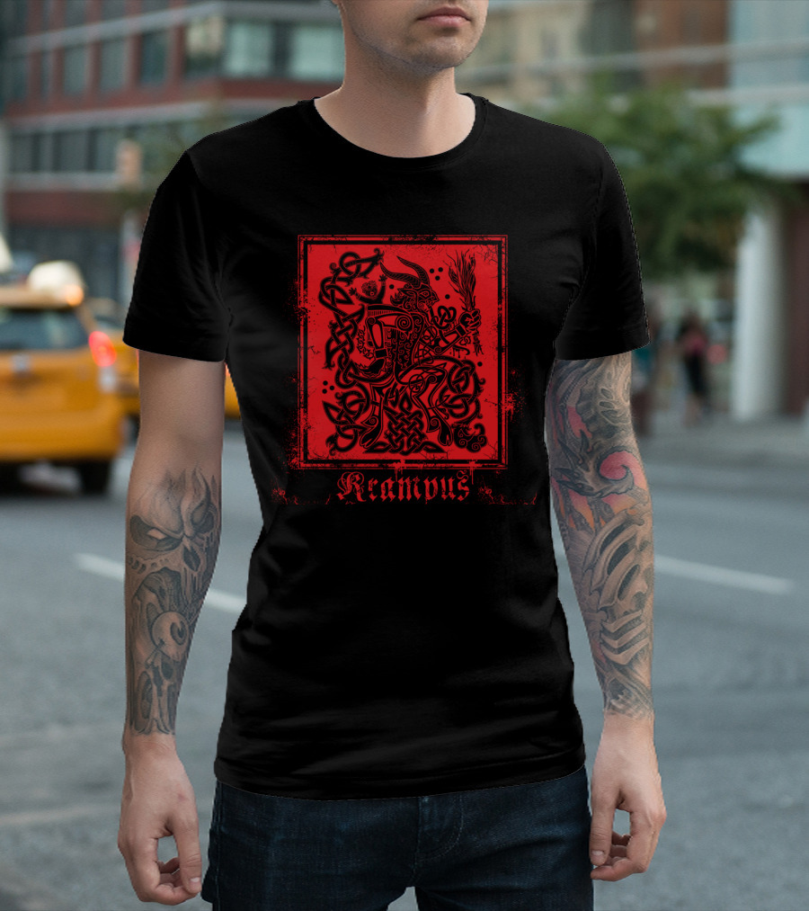 Keltic Krampus Celestial II Krampus T-Shirt
