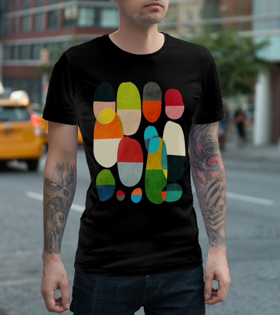 Science of Sleep Colorful Abstract Shapes T-Shirt