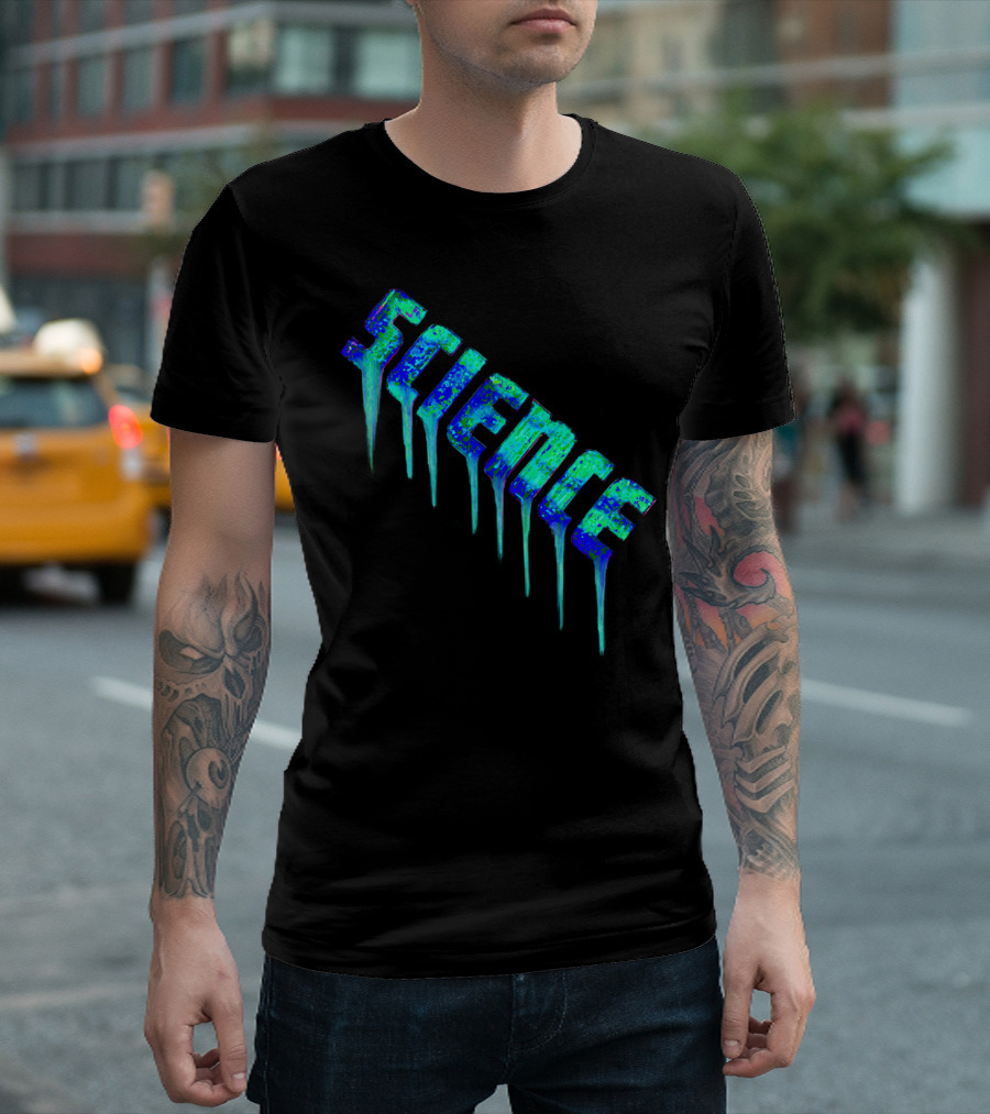Science One Glowing Ice Effect T-Shirt
