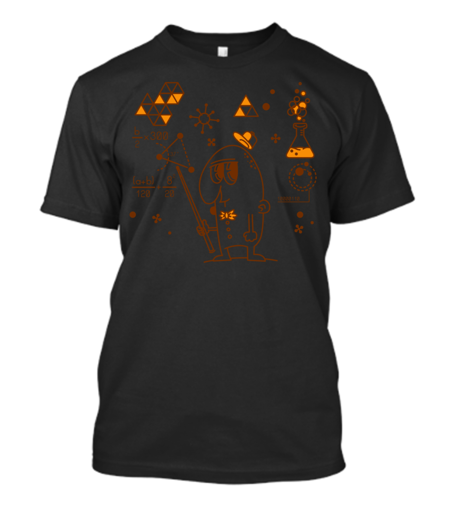 Science Fun With Formulas And Chemistry Symbols T-Shirt