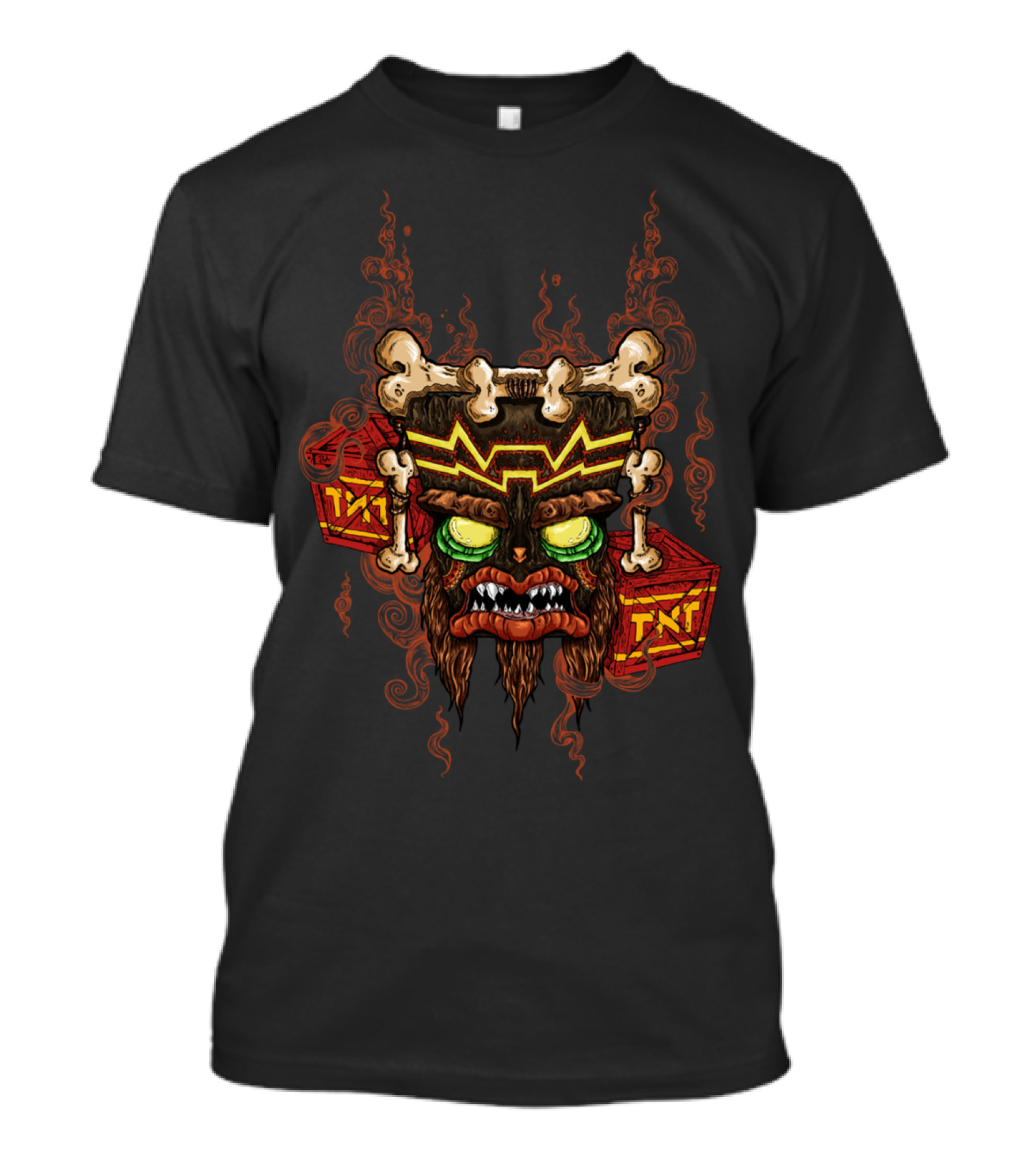 This Was Your Last Chance Mask Bones TNT T-Shirt