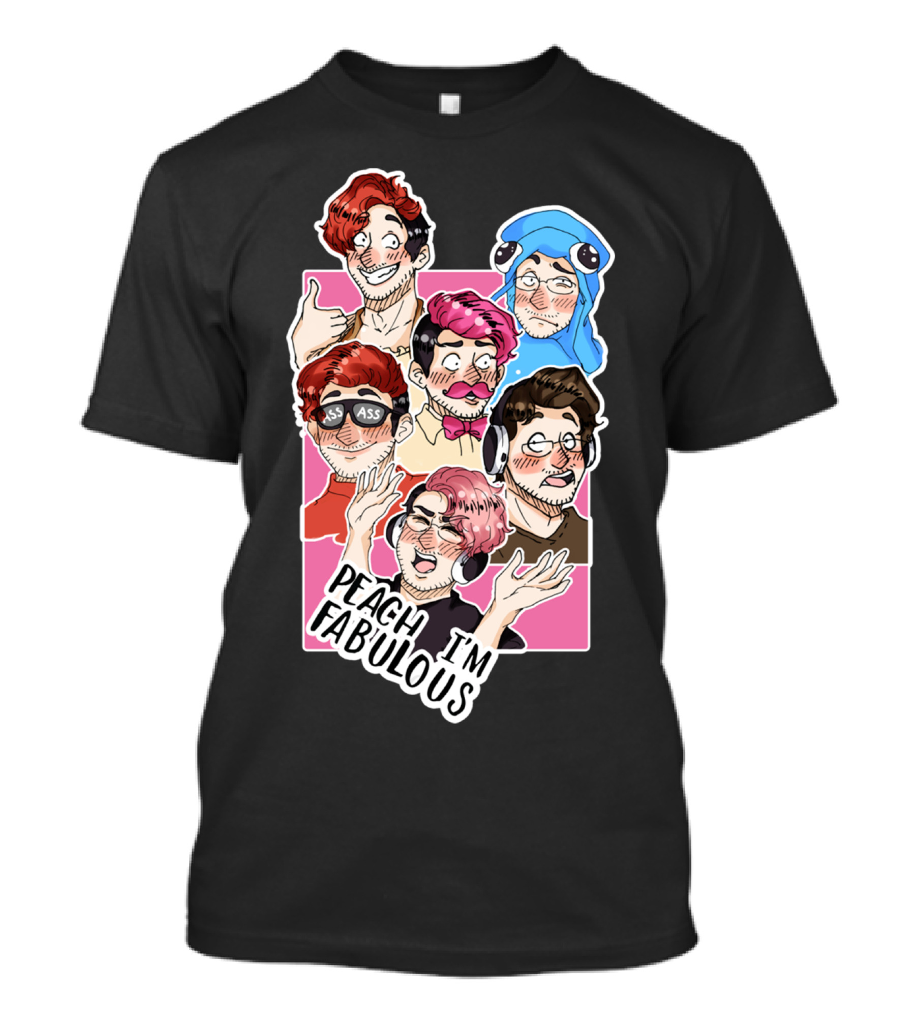 MCase ~ Peach I'm Fabulous Ass T-Shirt