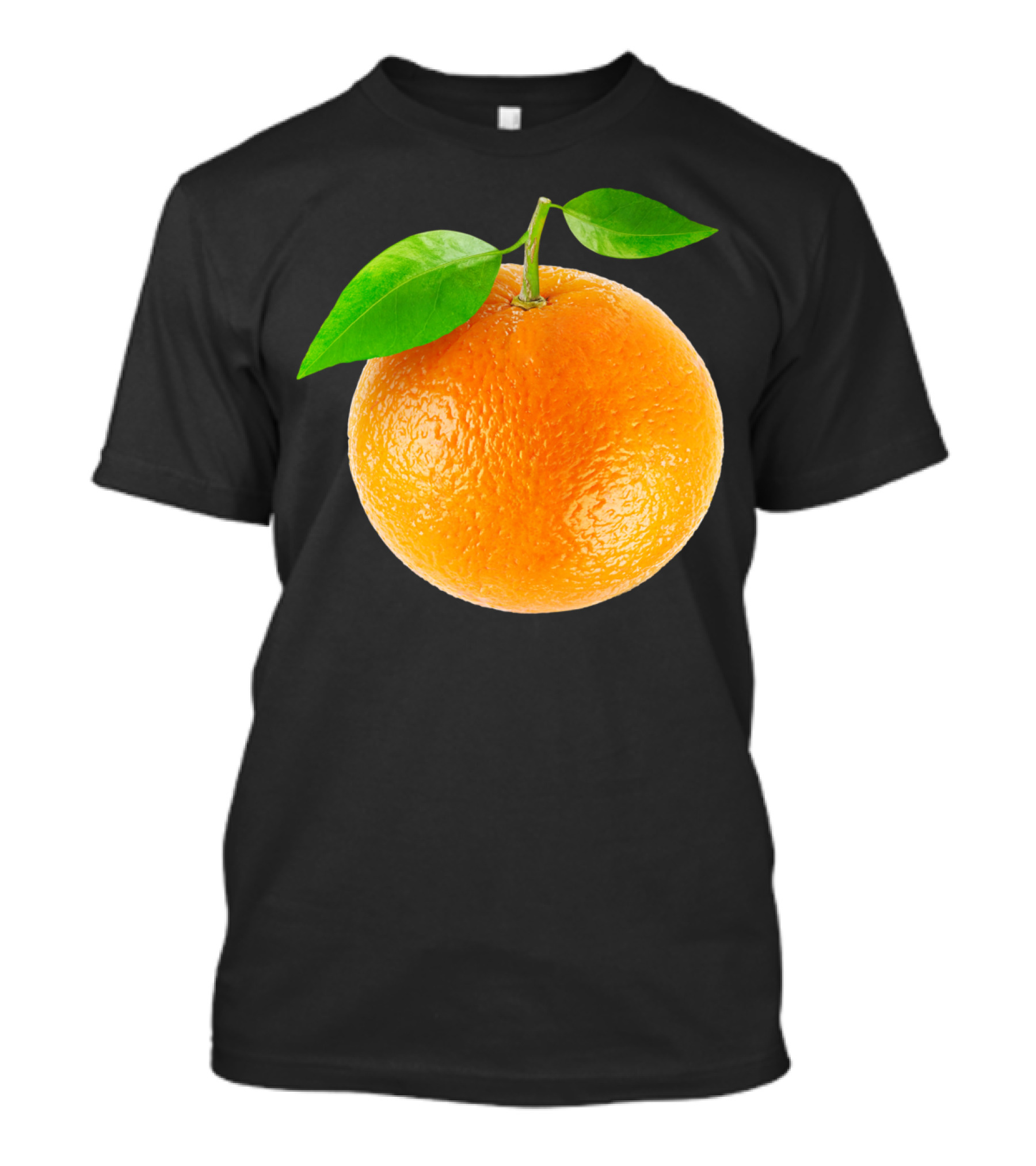 Orange Fruit With Leaves T-Shirt