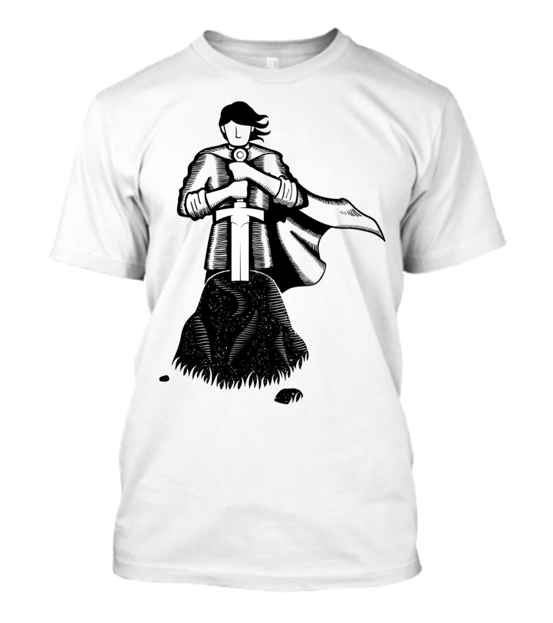 King Arthur Excalibur Legend Iconic T-Shirt