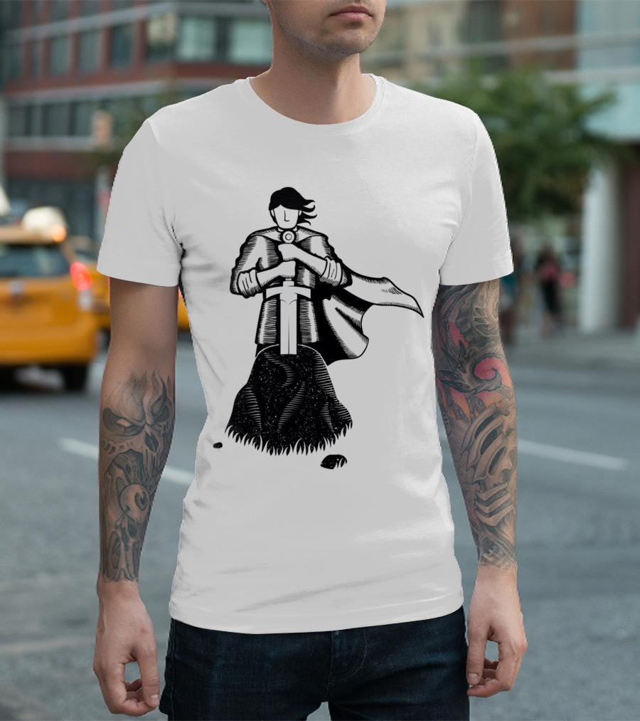 King Arthur Excalibur Legend Iconic T-Shirt