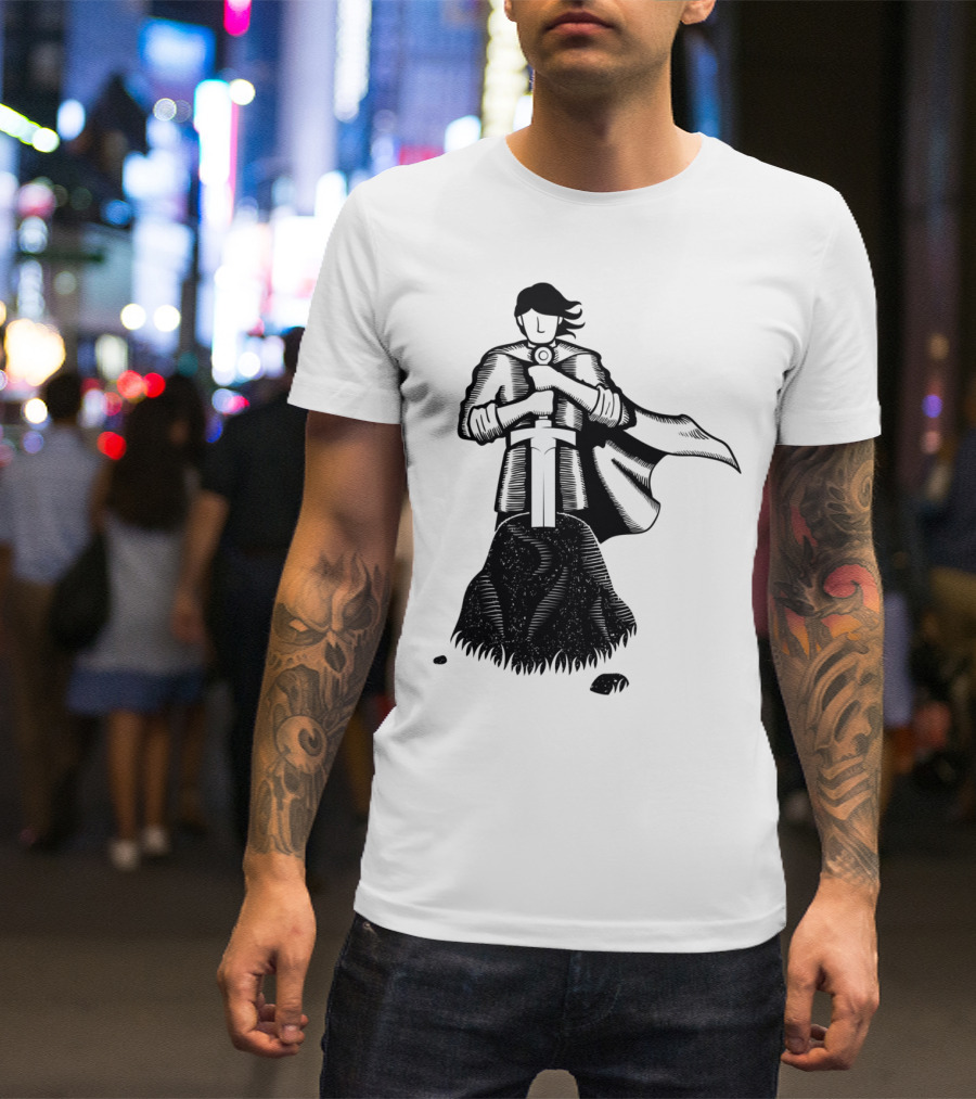 King Arthur Excalibur Legend Iconic T-Shirt