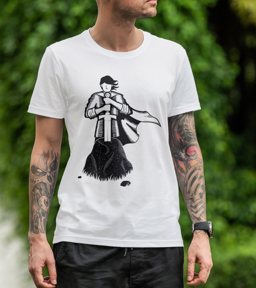 King Arthur Excalibur Legend Iconic T-Shirt