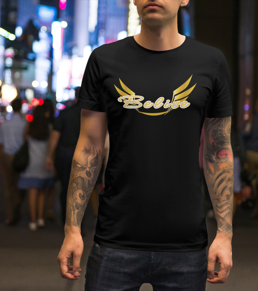 Belive Golden Wings T-Shirt