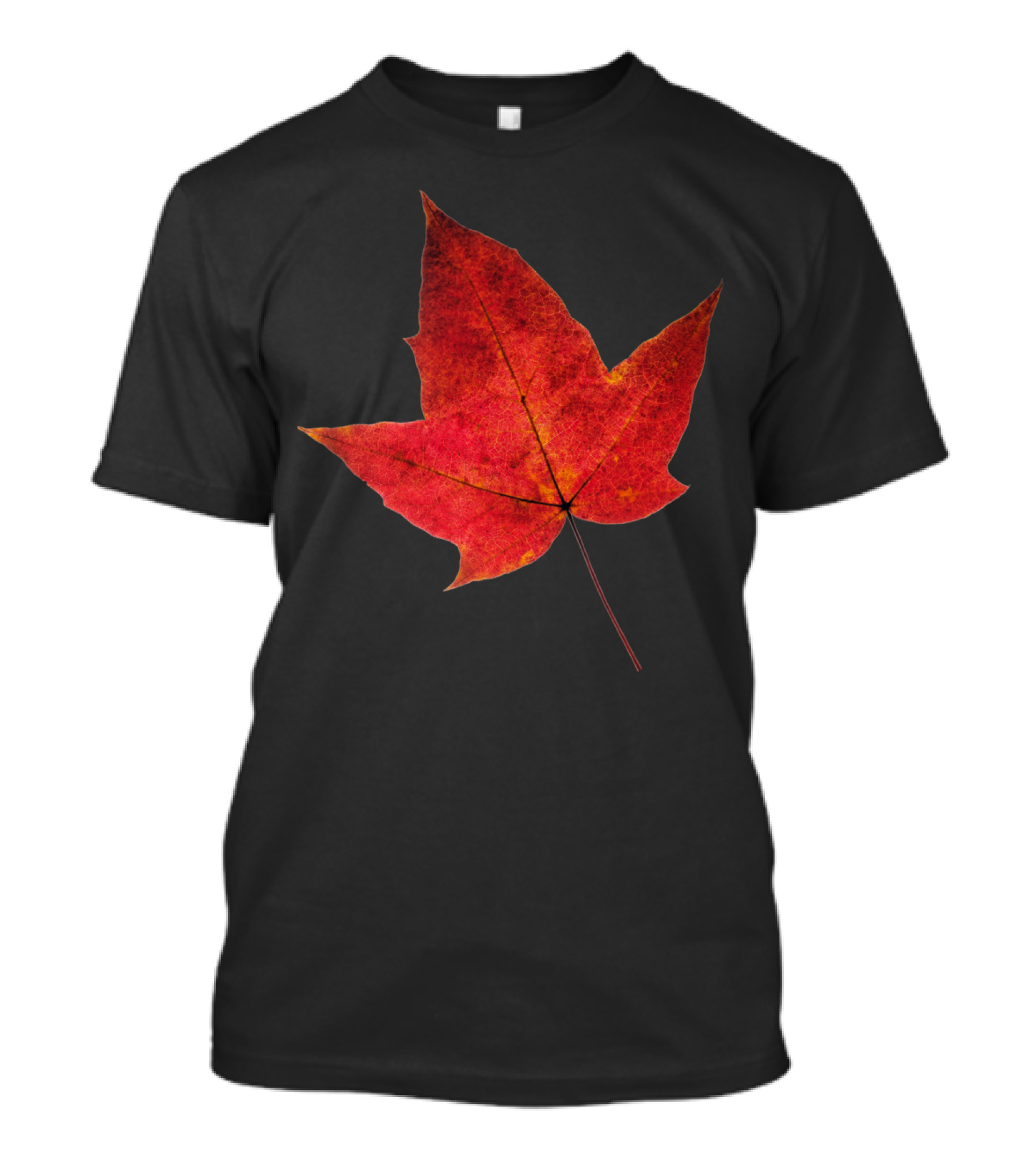 Red Autumn Maple Leaf T-Shirt