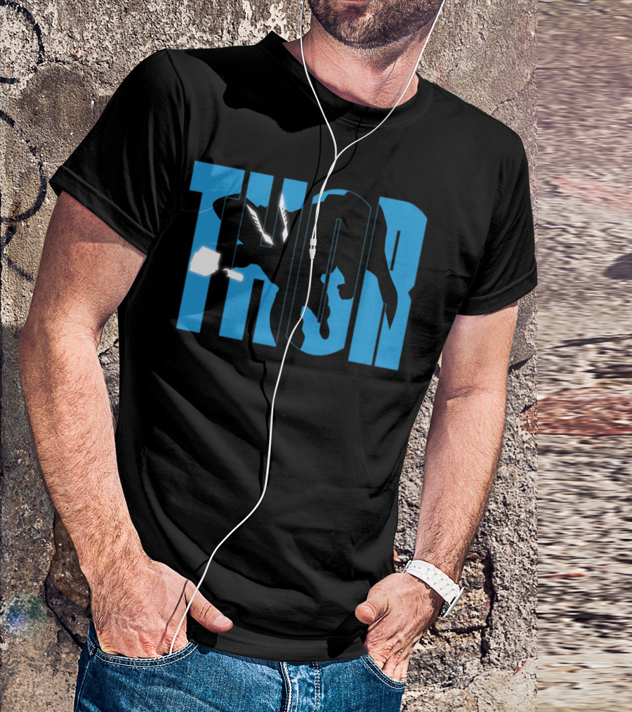 Thor Mjolnir Silhouette Adventure T-Shirt