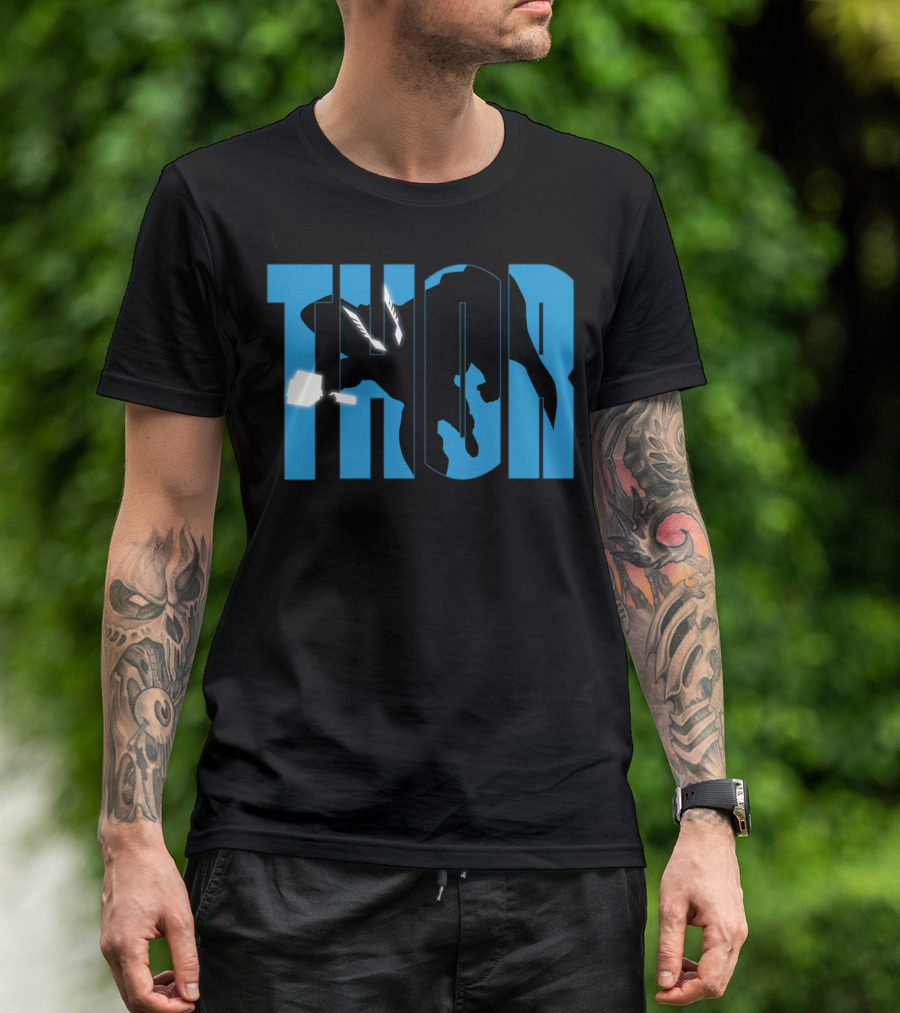 Thor Mjolnir Silhouette Adventure T-Shirt