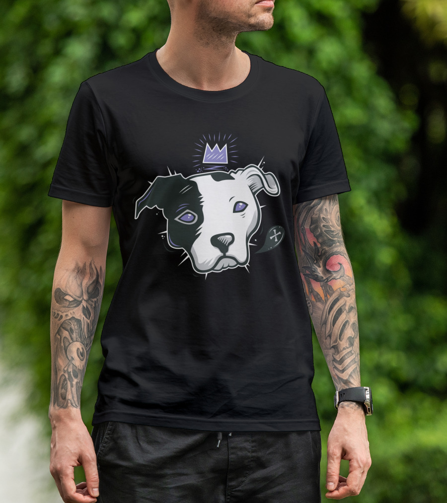 King Of The Pit Crown Dog T-Shirt