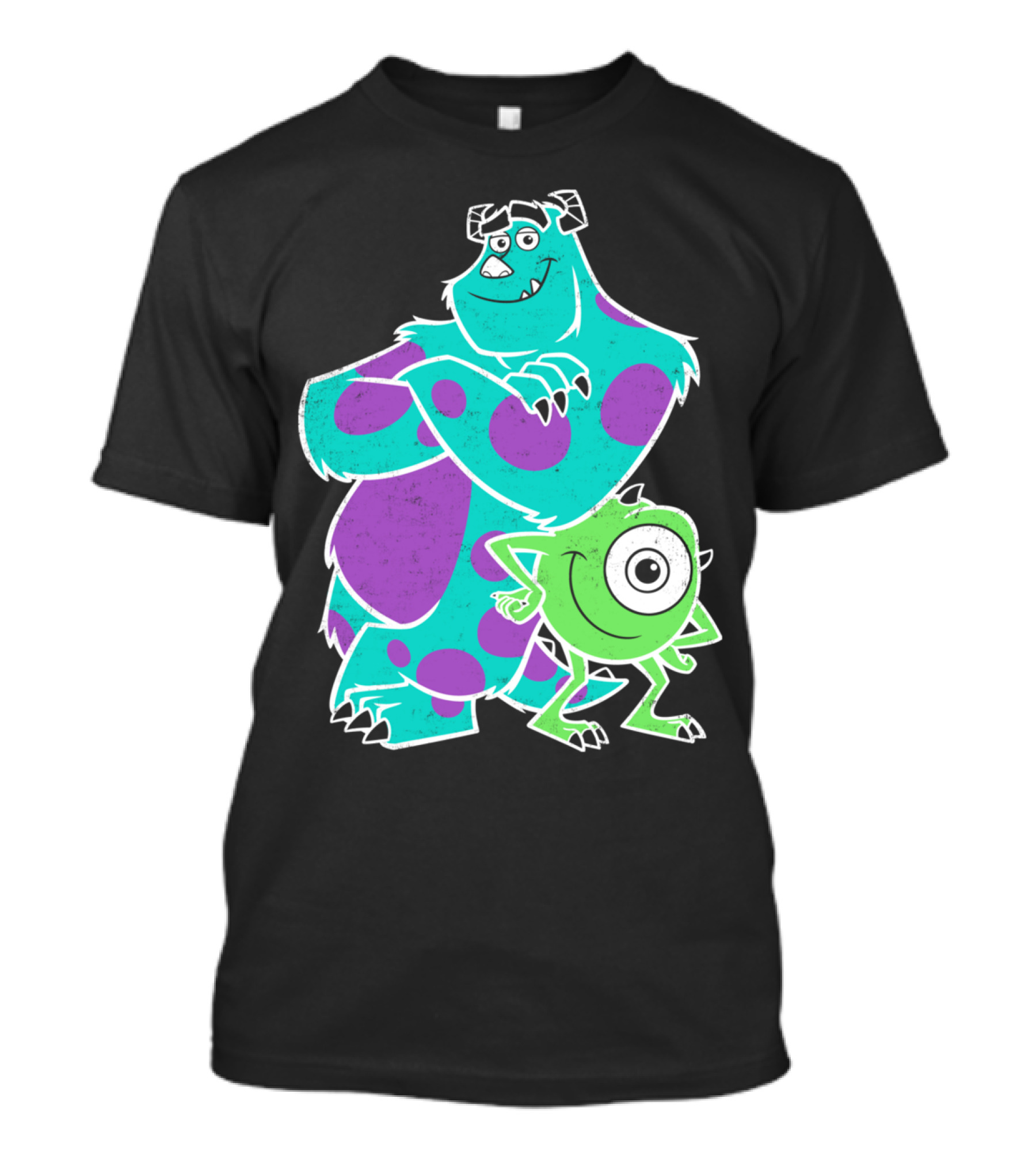 Monsters Inc Sulley And Mike Pixar Duo T-Shirt