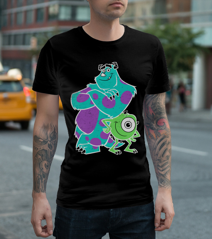 Monsters Inc Sulley And Mike Pixar Duo T-Shirt