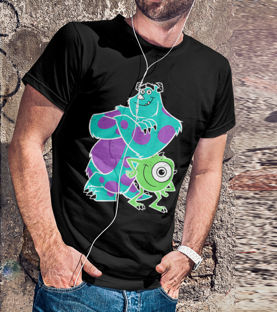 Monsters Inc Sulley And Mike Pixar Duo T-Shirt