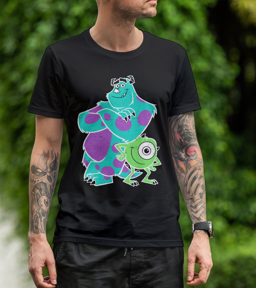Monsters Inc Sulley And Mike Pixar Duo T-Shirt
