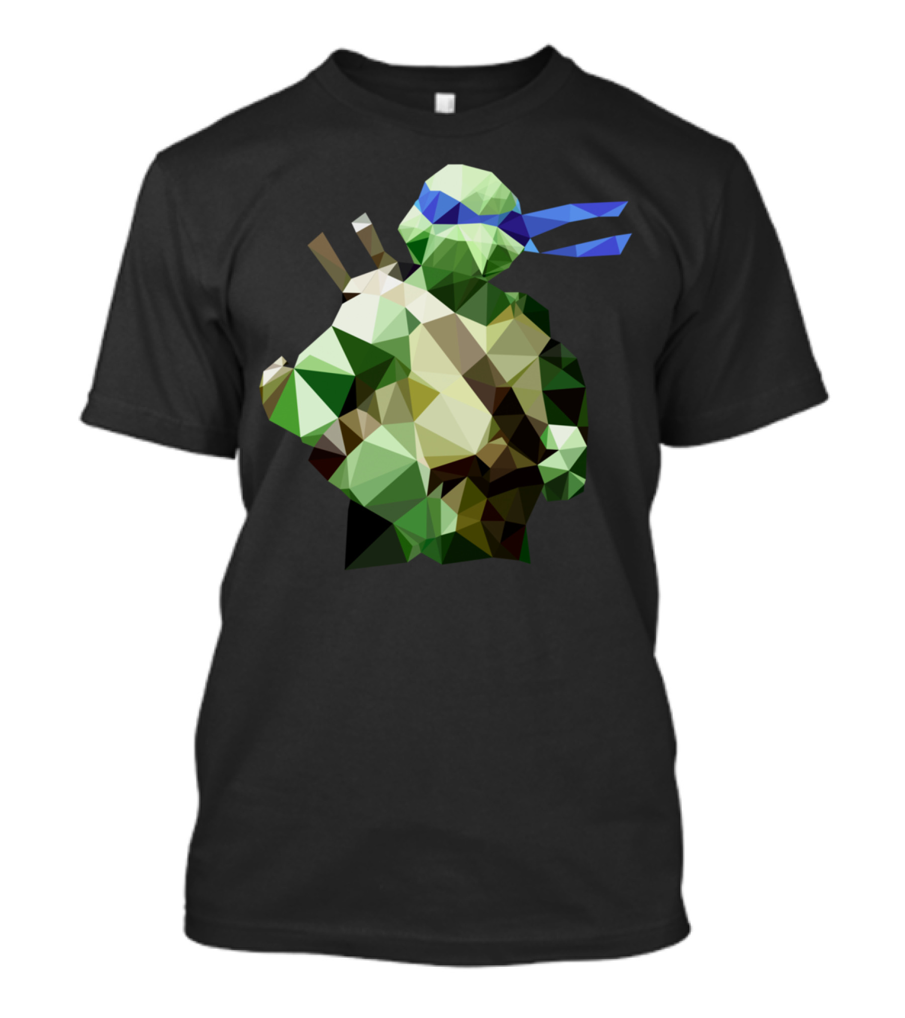 Polygon Heroes Leonardo Ninja Turtles T-Shirt