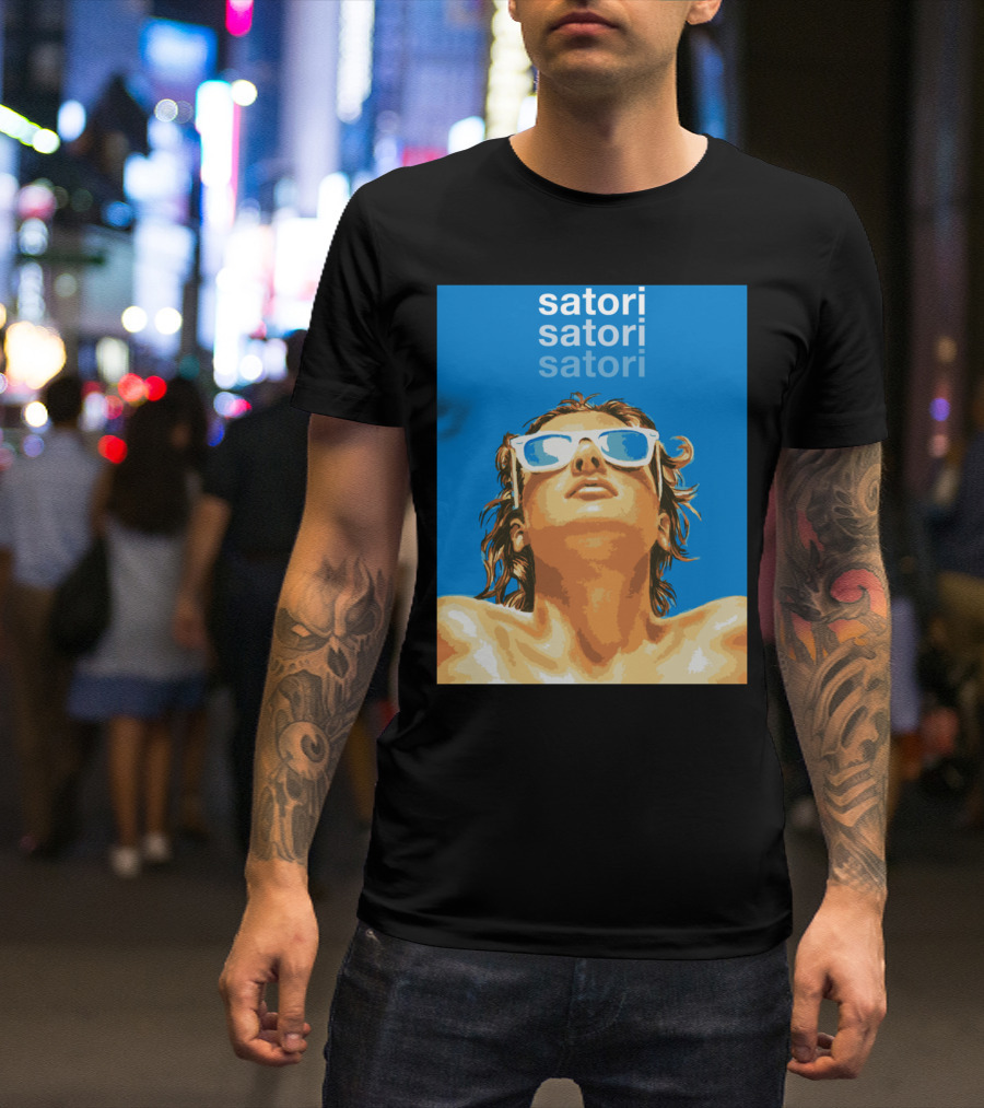 Satori Reflections Blue Sunglasses Pop T-Shirt