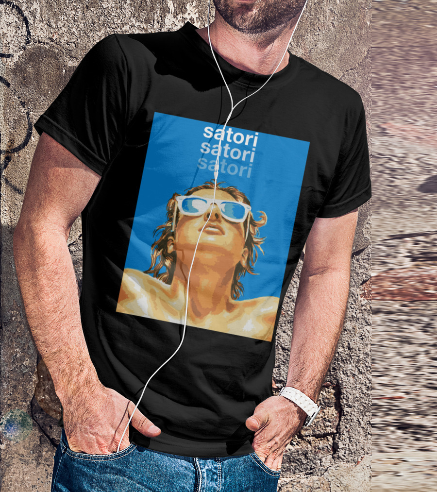Satori Reflections Blue Sunglasses Pop T-Shirt
