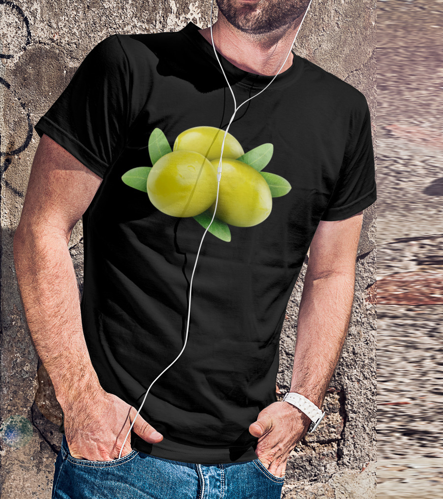 Three Green Olives Trio T-Shirt