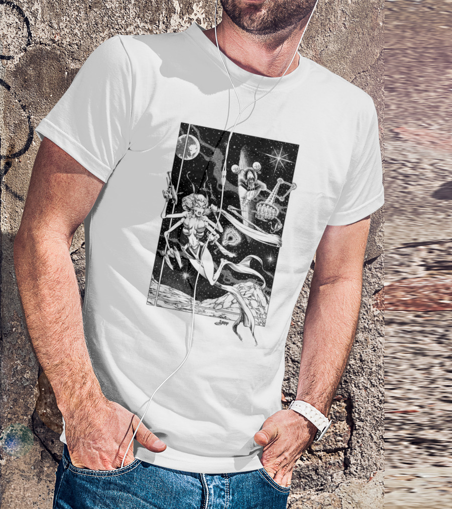 JeffA Ponytalia Cosmic Adventure T-Shirt